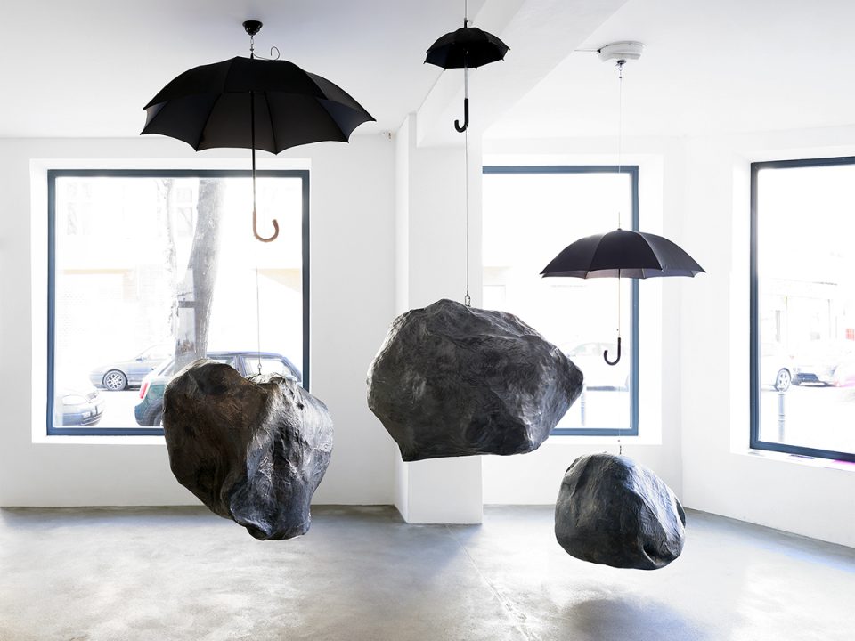 Image of the exhibition ! staged at dispari&dispari Berlin