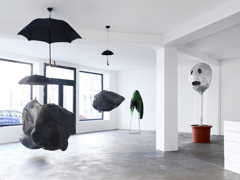 Image of the exhibition ! staged at dispari&dispari Berlin