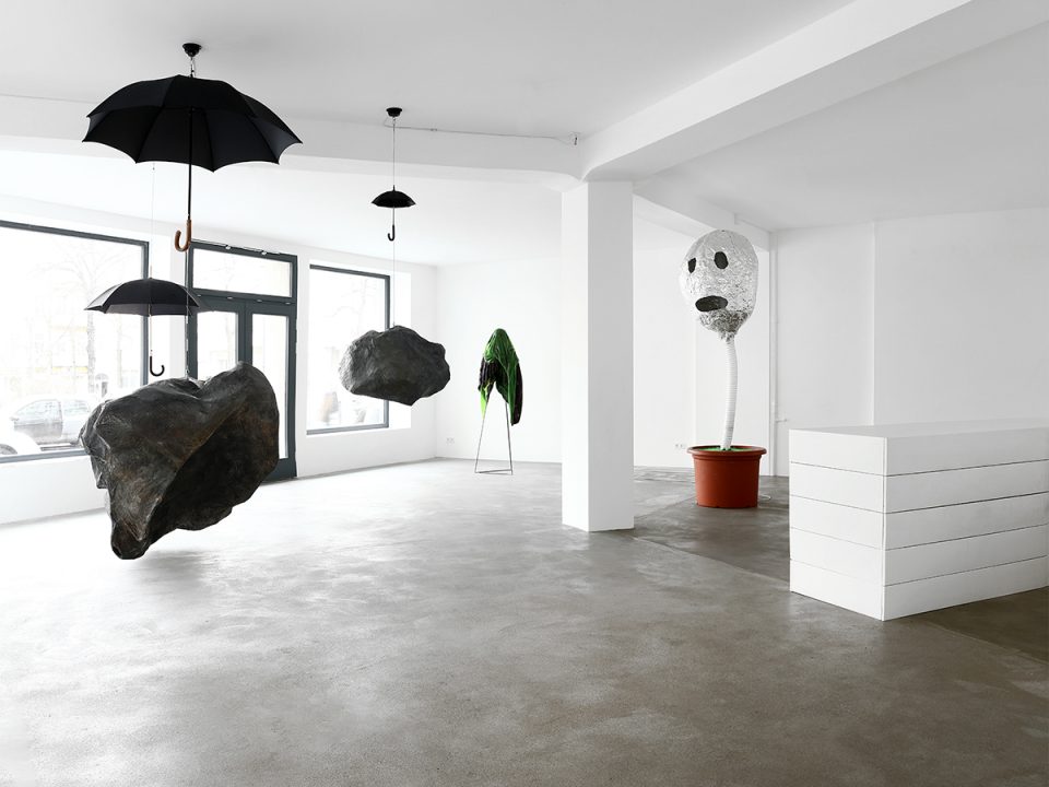 Image of the exhibition ! staged at dispari&dispari Berlin
