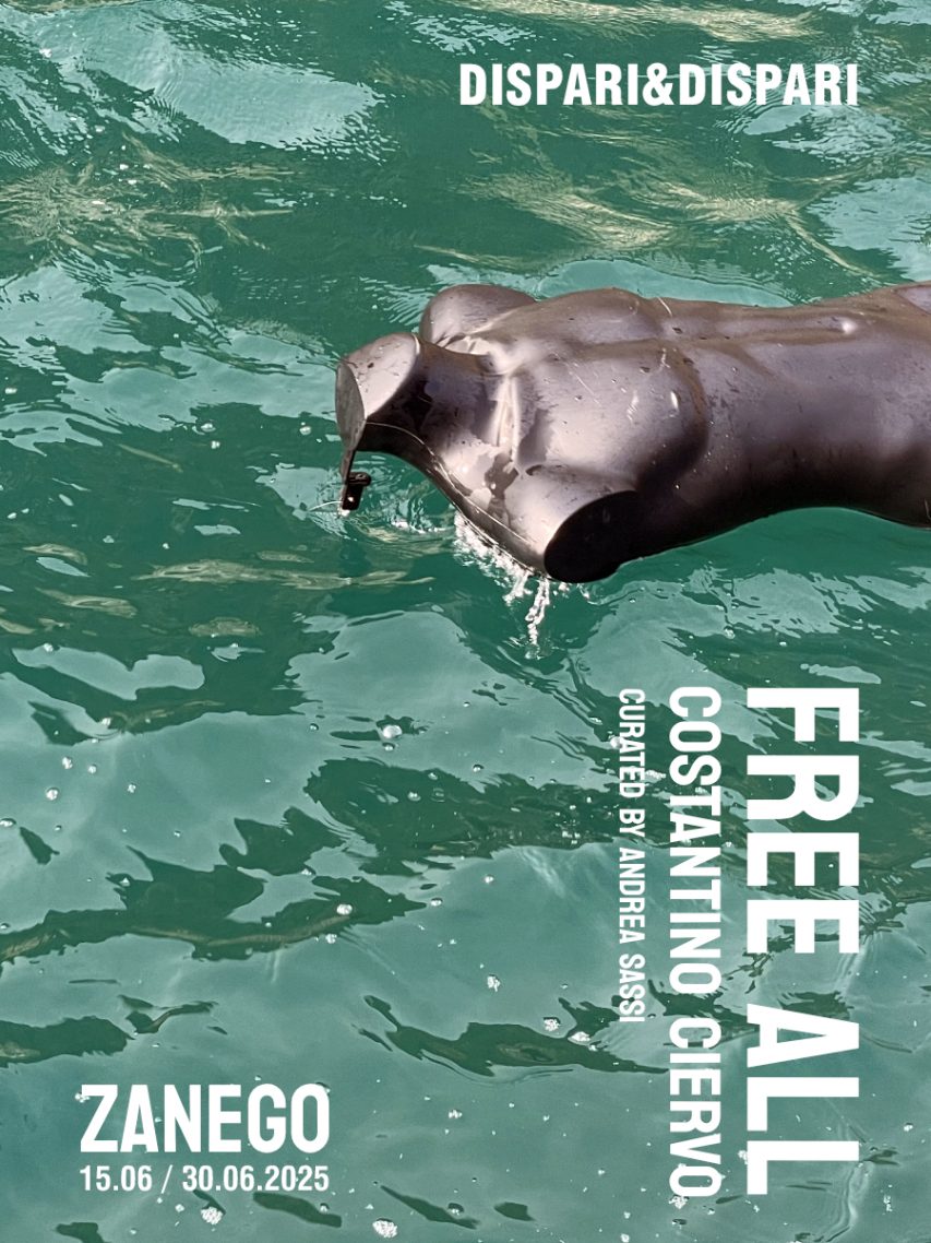 Invito mostra Free All di Costantino Ciervo a Zanego