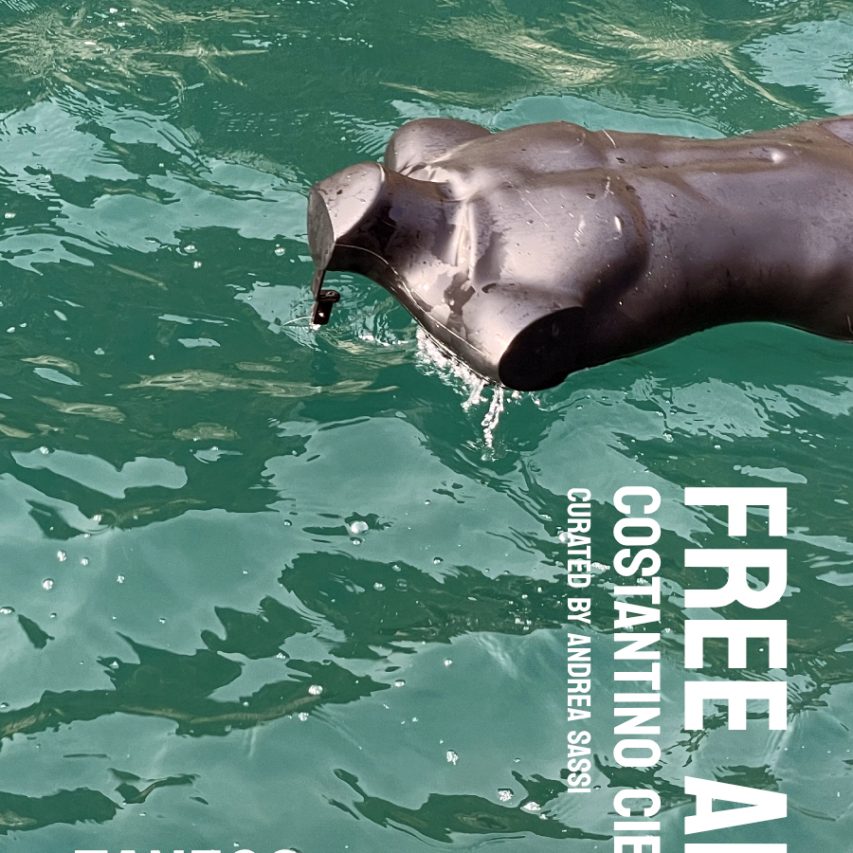 Invito mostra Free All di Costantino Ciervo a Zanego